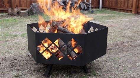 metal box for fire pit|builders warehouse fire pit.